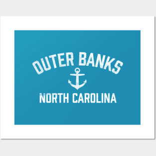 Outer Banks OBX North Carolina Anchor Posters and Art